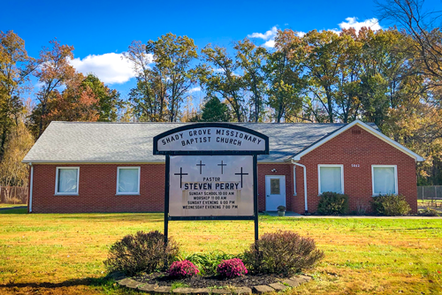 Shady Grove Missionary Baptist Church Services