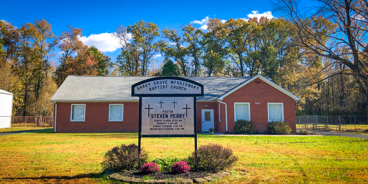 Shady Grove Missionary Baptist Church History